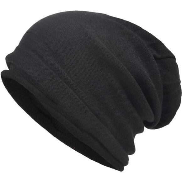 Other - Men's Hip-Hop Winter Summer Hat Roll Black